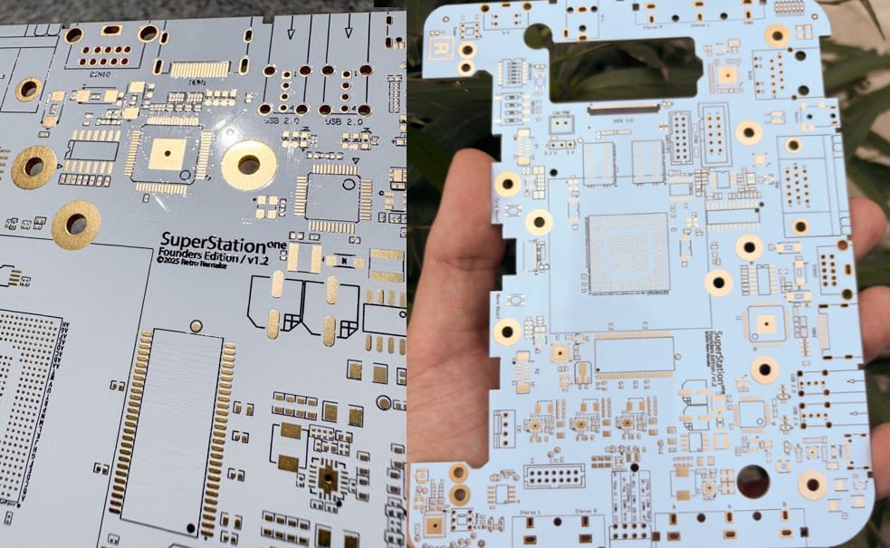 SuperStation One PCBs, via Taki Udon