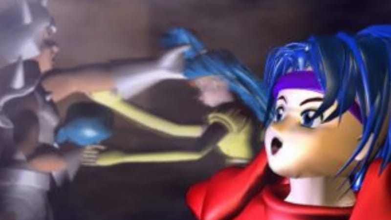 Inside the fan translation of PS1 JRPG Ancient Roman: "Excavation site or crime scene, whichever you fancy"